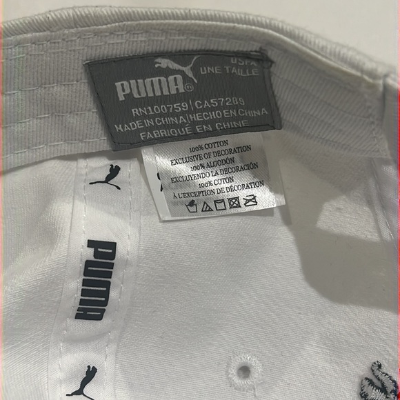White Puma New York Cap - Picture 2 of 3
